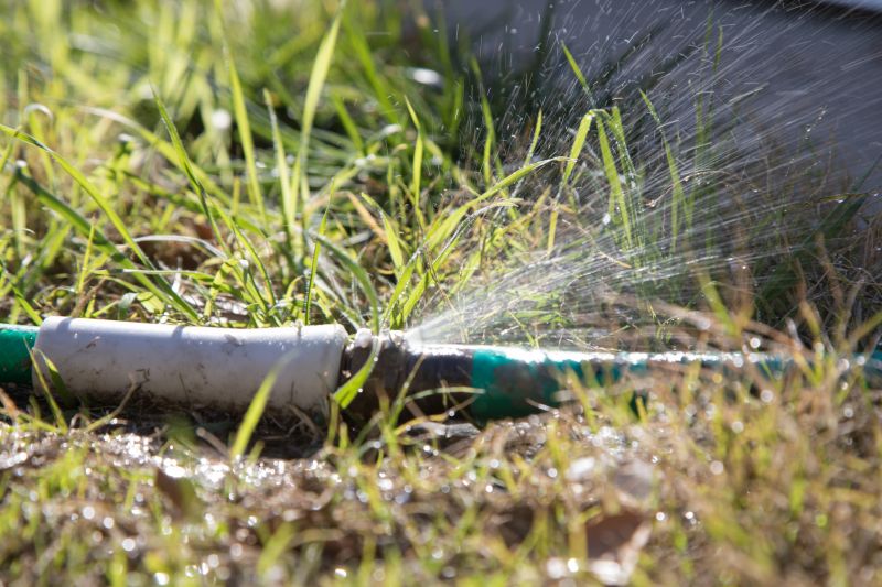 Grass Watering System Repair