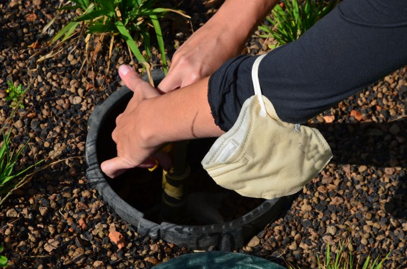 Grass Watering System Repair